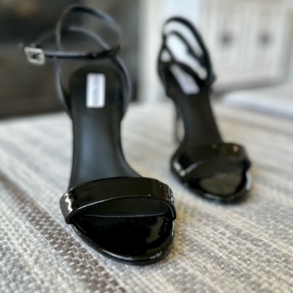 Steve Madden Black Patent Leather Heel/pump size 9.5 - Picture 5 of 11